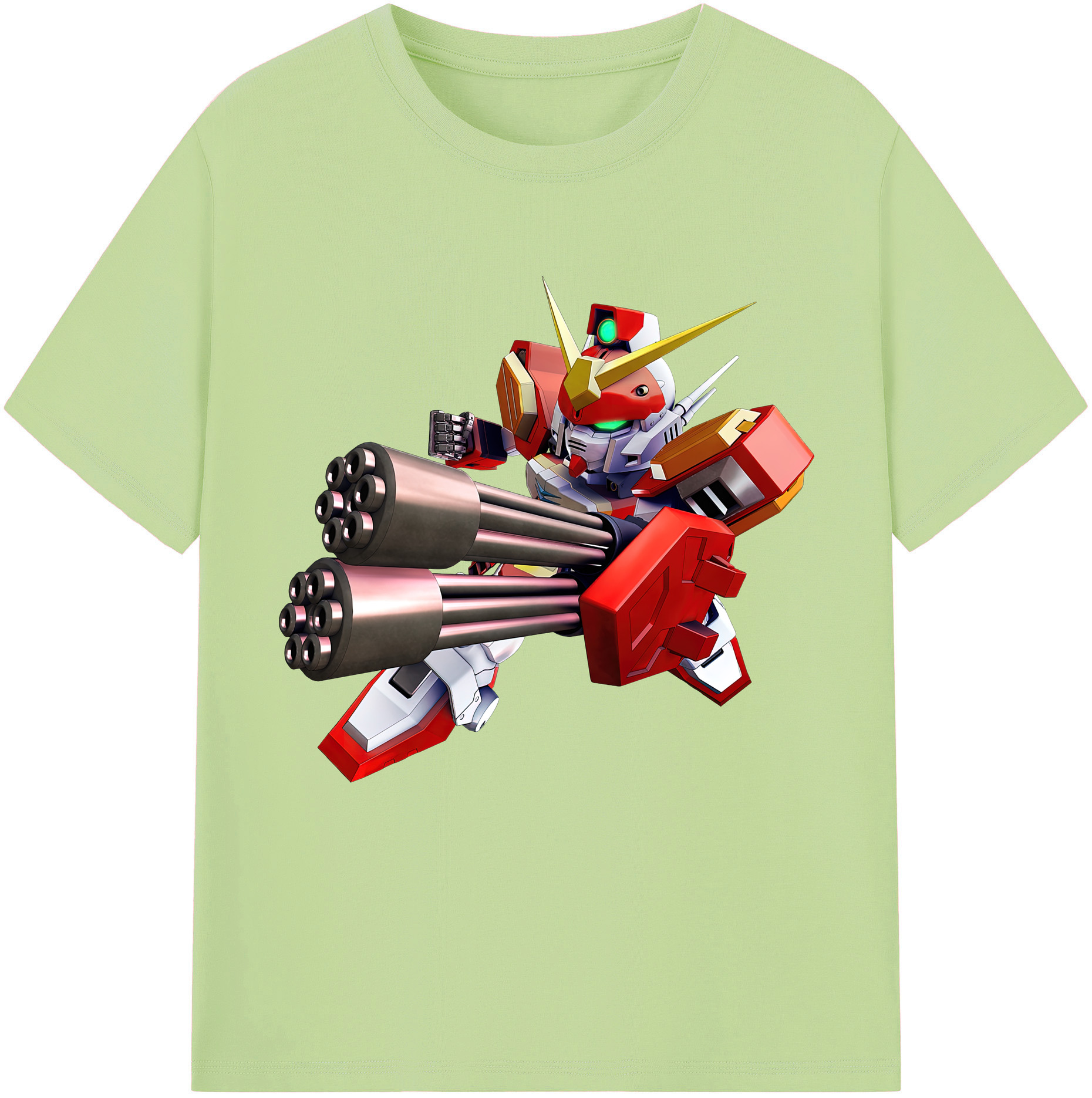 （画像用） 機動戦士ガンダム Mobile Suit Gundam 綿100％半袖Tシャツ（フロントプリント）